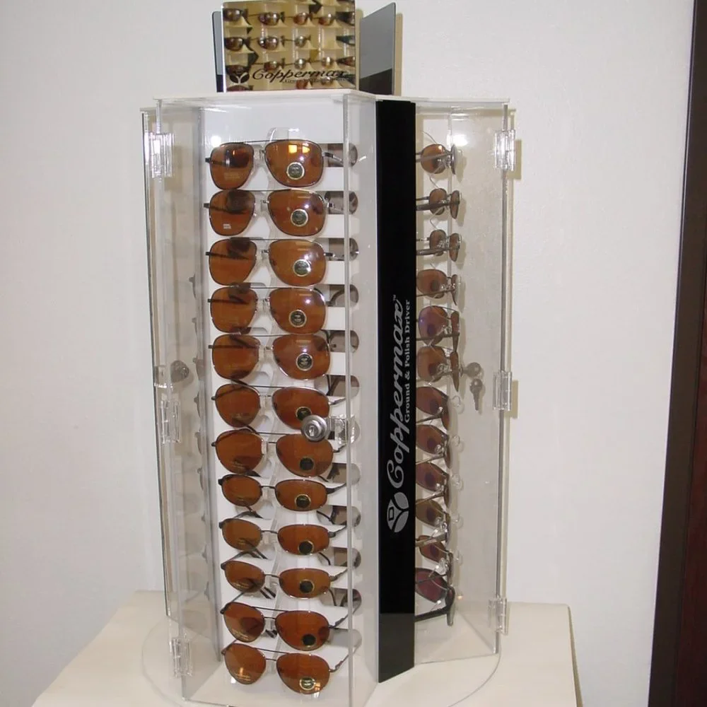 USED enclosed rotation counter display 36pairs / 12 pairs per side w/ Coppermax